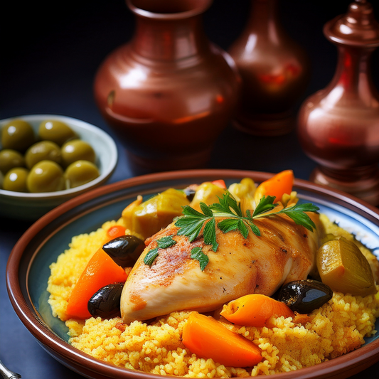 Moroccan Braised Chicken (GF)