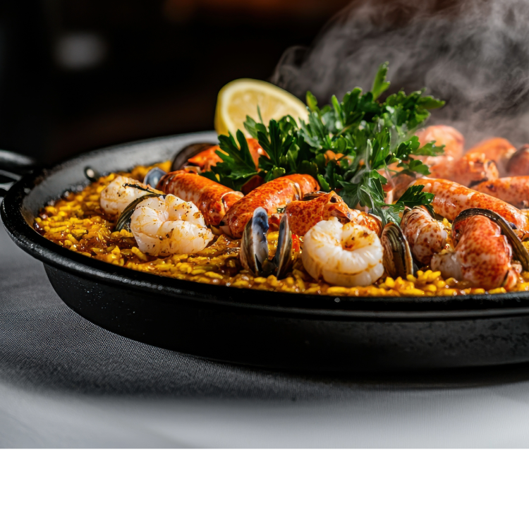 Shrimp and Lobster Paella